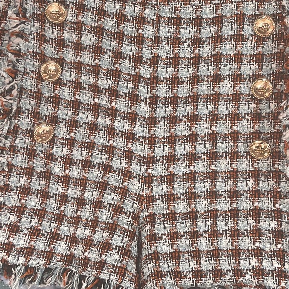Walter Baker Cambridge Tweed Adrian High Waist Short Size 4 - Picture 6 of 7